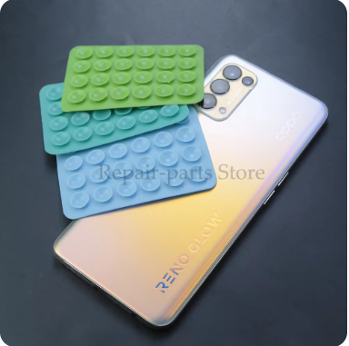 2pcsThickened Silicone Suction Cup 24 Square Suction Cups Mobile Phone