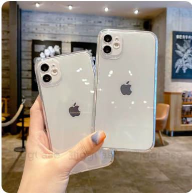 Shockproof Bumper Transparent Phone Case For iPhone 11 12 13 14 15 Pro max